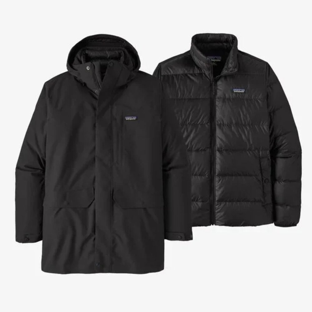 Patagonia Tres 3-1 Parka | Black, M, Like New